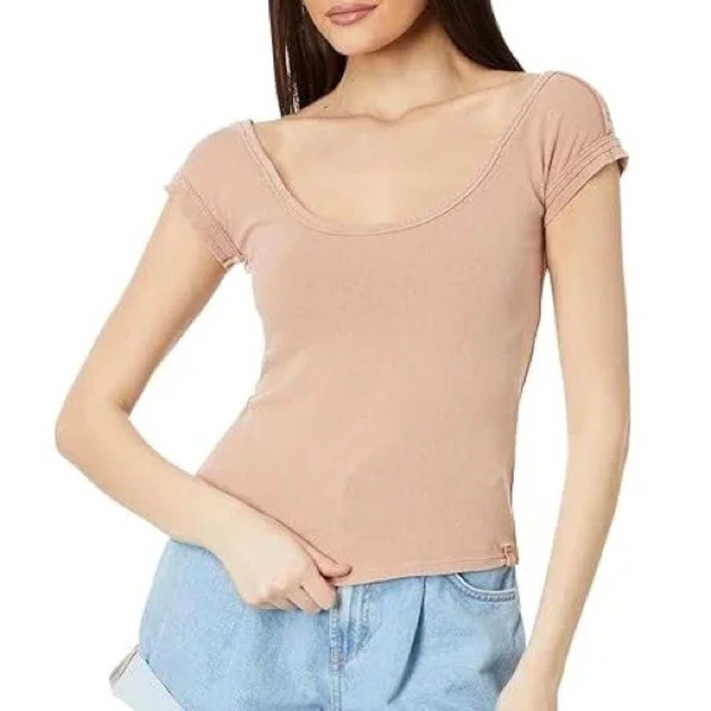 Free People Bout Time Tee - NWT